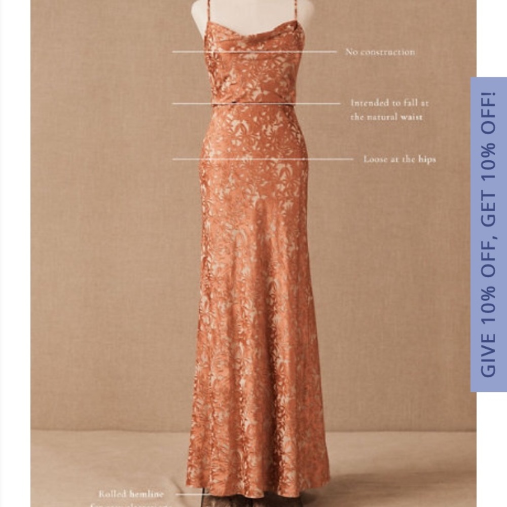 Jenny Yoo Dahlia Cowl Neck Dress